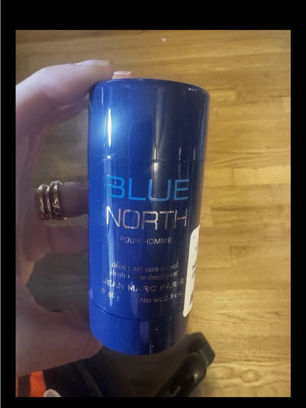 New BLUE NORTH Jean Marc Paris Men's Perfumed Deodorant Stick 2.8 oz